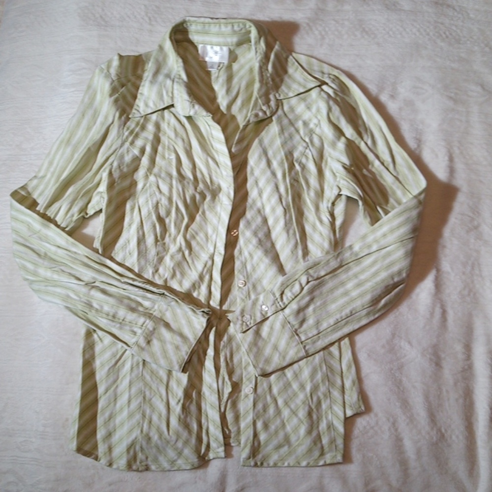 Ann Taylor Button Down - image 1